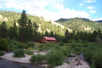 Lodge in summer