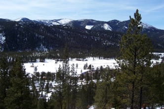 Ranch overlook, March